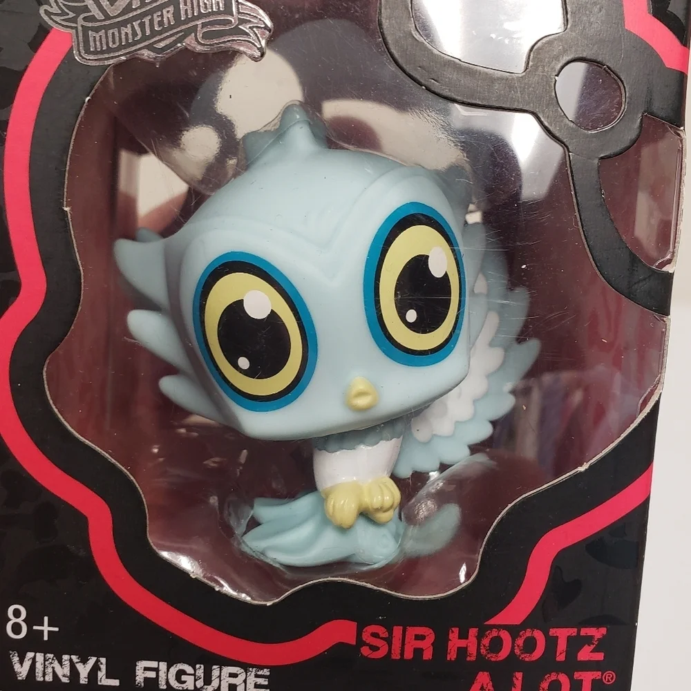 Mattel Monster High Sir Hootz a Lot Vinyl Figure 2015 Owl Pet Toy - Picture 9 of 9